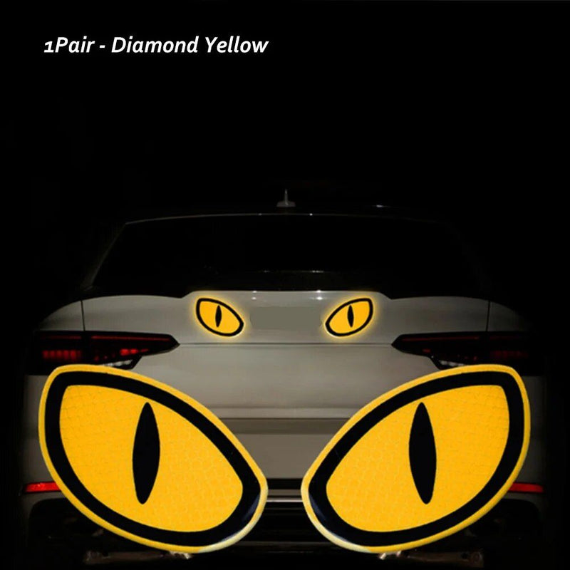 reflective vehicle stickers, view 4 - MRSLM