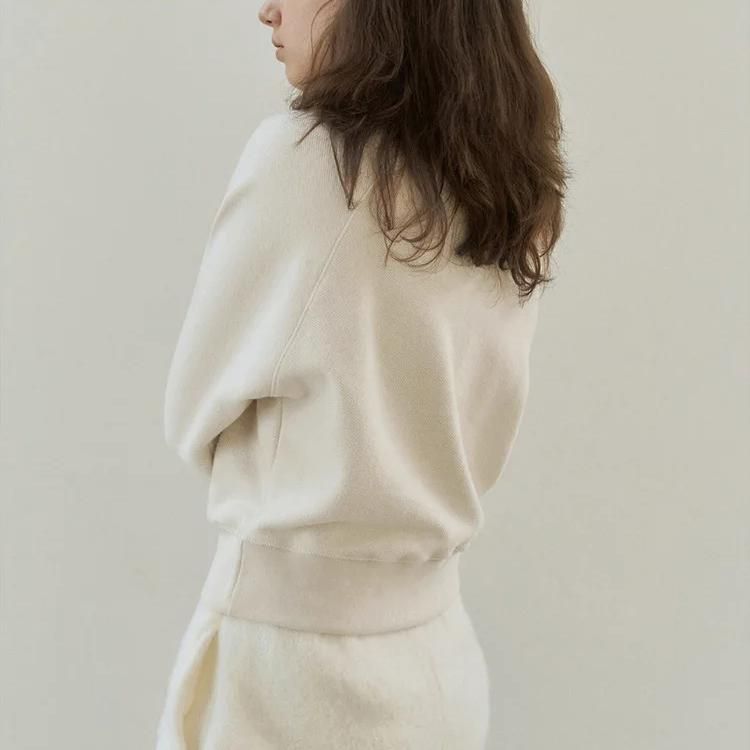 turtleneck cotton hoodie, view 6 - MRSLM