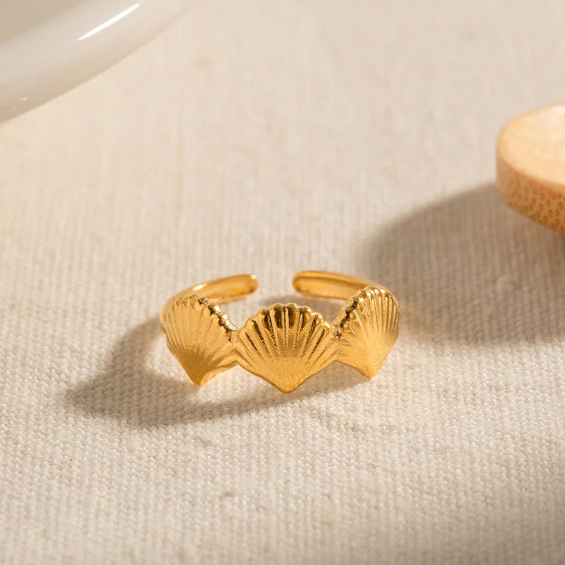 shell shaped opening ring, view 6 - MRSLM