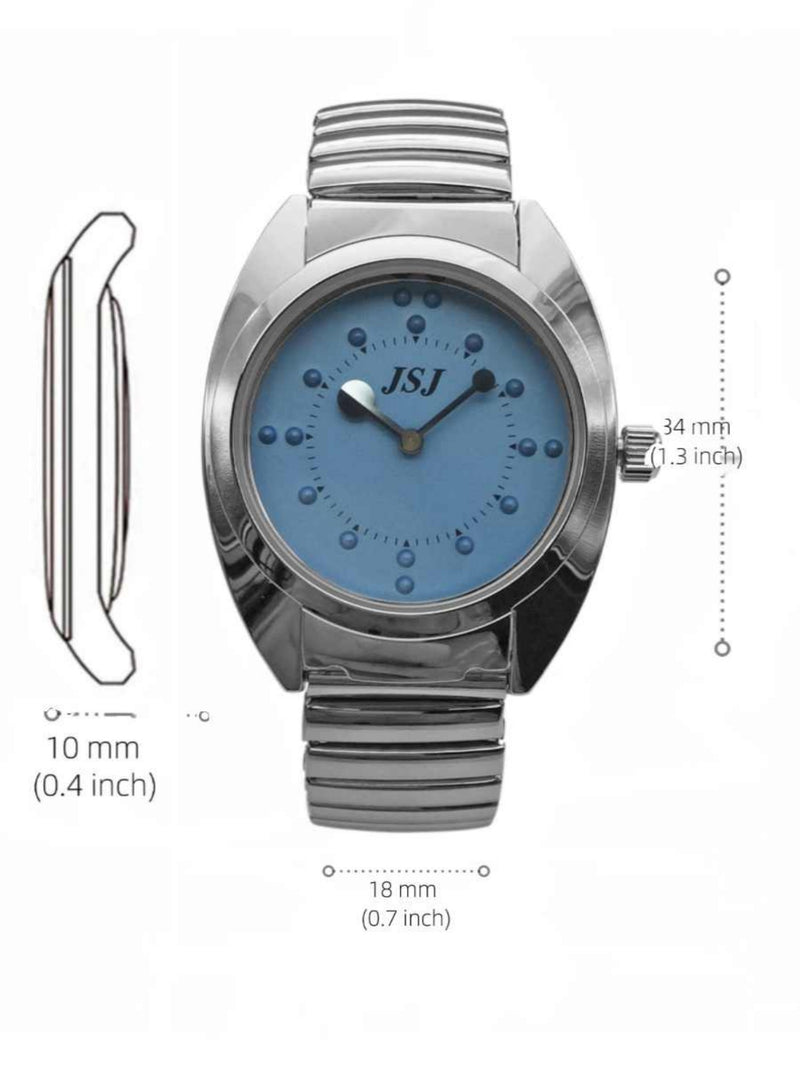 Round flip cover watch, view 4 - MRSLM