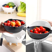 9-in-1 vegetable slicer with drain basket, view 7 - MRSLM