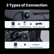 Bluetooth 5.4 aux receiver adapter 20H battery, view 7 - MRSLM