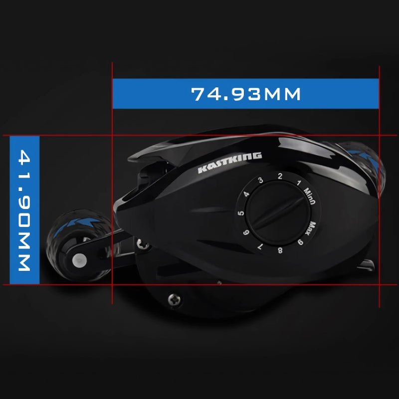 super lightweight baitcasting reel, view 9 - MRSLM
