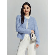 alpaca blend cardigan, view 9 - MRSLM