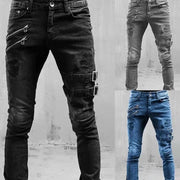 men's ripped slim jeans - MRSLM