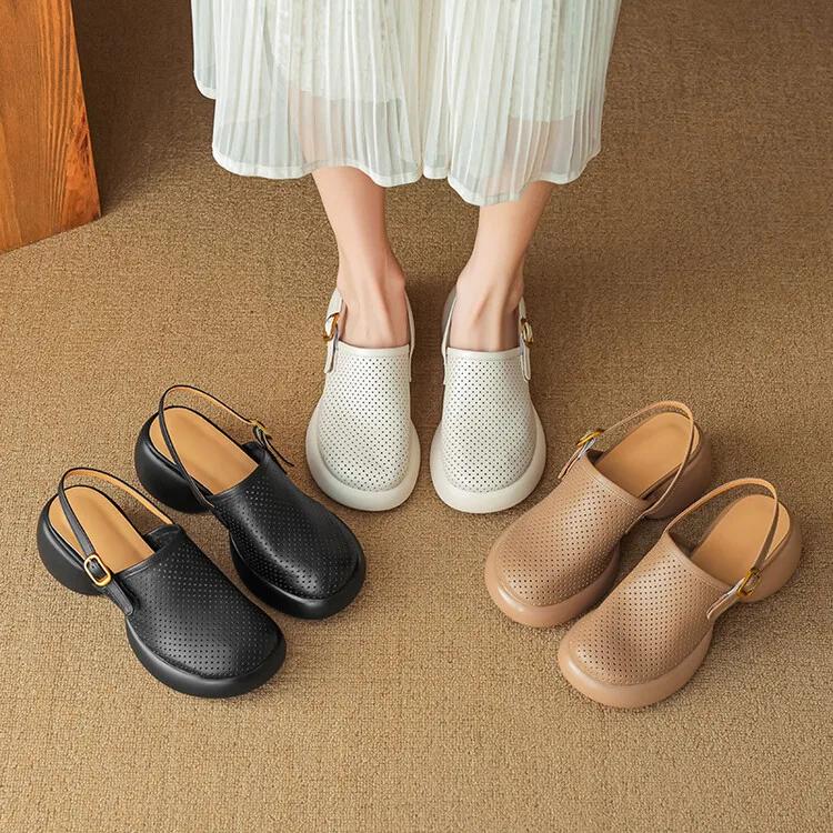 round toe platform heels - MRSLM