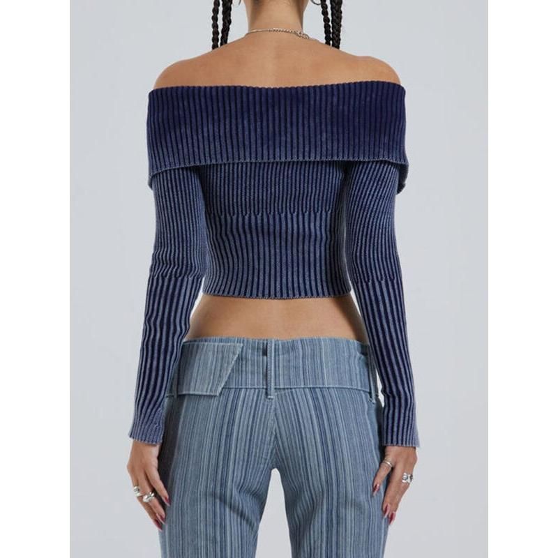 knitted one-shoulder cardigan, view 6 - MRSLM