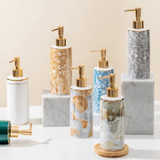 nordic style ceramic soap dispenser, view 9 - MRSLM