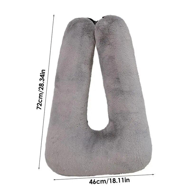 ergonomic car and travel neck pillow, view 9 - MRSLM