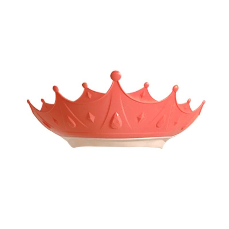 adjustable cartoon crown baby shower cap, view 13 - MRSLM