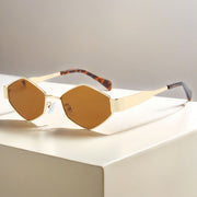 Vintage hexagon sunglasses, view 5 - MRSLM