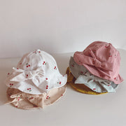 kids fruit print bucket hat, view 7 - MRSLM