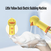 Yellow duck foam soap dispenser for pets, view 6 - MRSLM