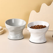 Elevated ceramic cat and small dog bowl, view 3 - MRSLM