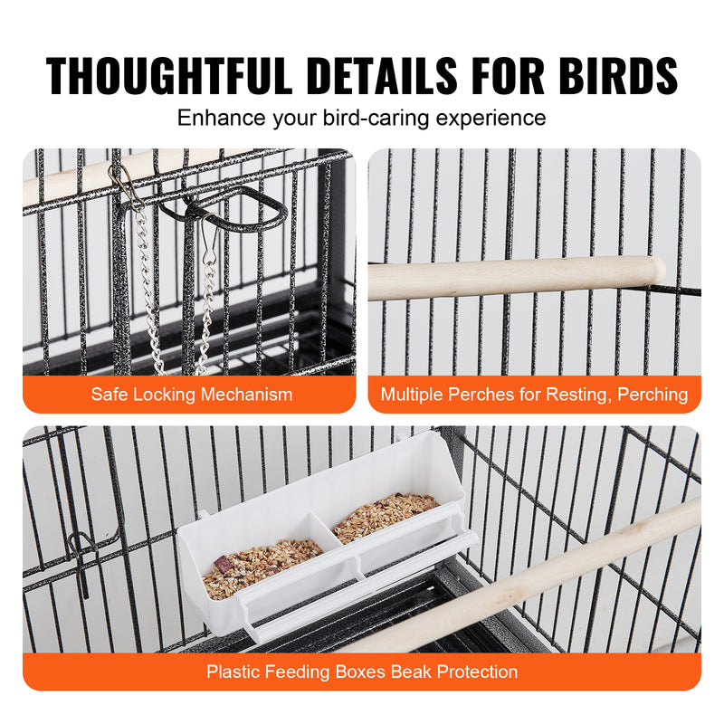 large flight bird cage, view 6 - MRSLM