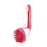 silicone dog bath brush, view 5 - MRSLM