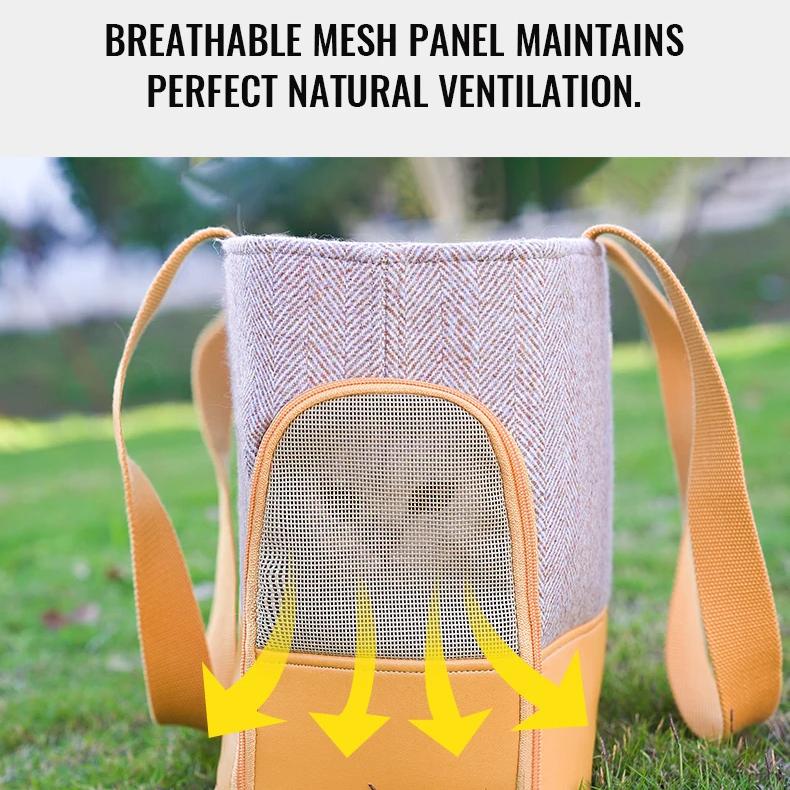 pet travel carrier bag, view 8 - MRSLM
