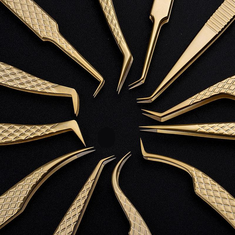 Eyelash extension tweezers - MRSLM