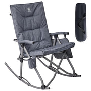 oversized folding rocking camping chair, view 3 - MRSLM