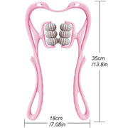 Handheld neck massager roller, view 10 - MRSLM