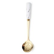 Mini stainless steel dessert spoons, view 4 - MRSLM