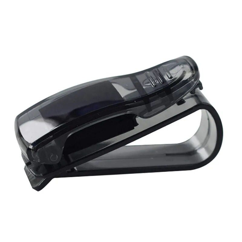 sun visor sunglasses clip holder, view 9 - MRSLM