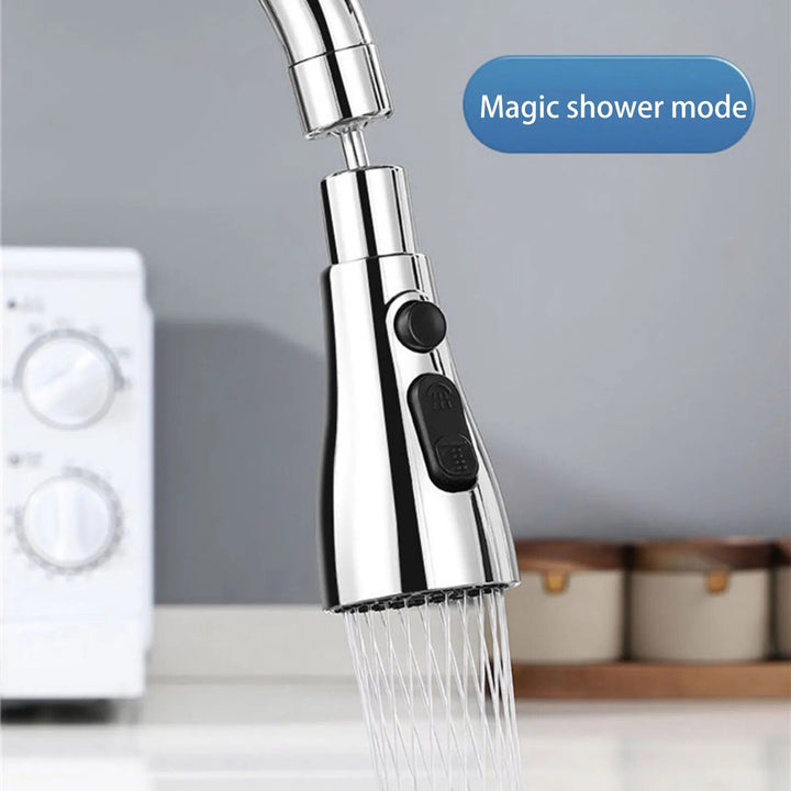 Universal Pressurized Faucet Nozzle