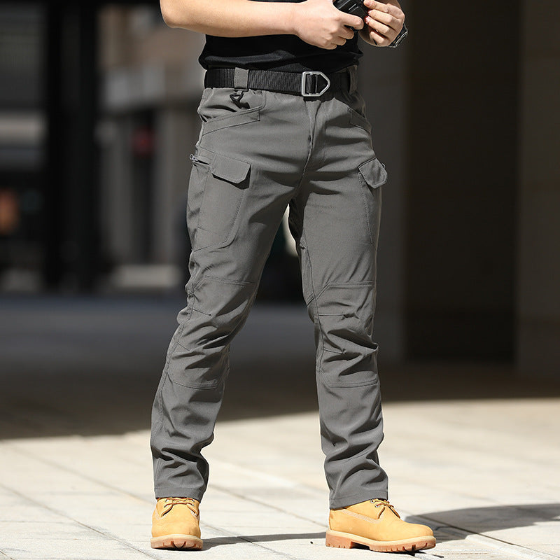 Tactical stretch cargo pants, view 7 - MRSLM