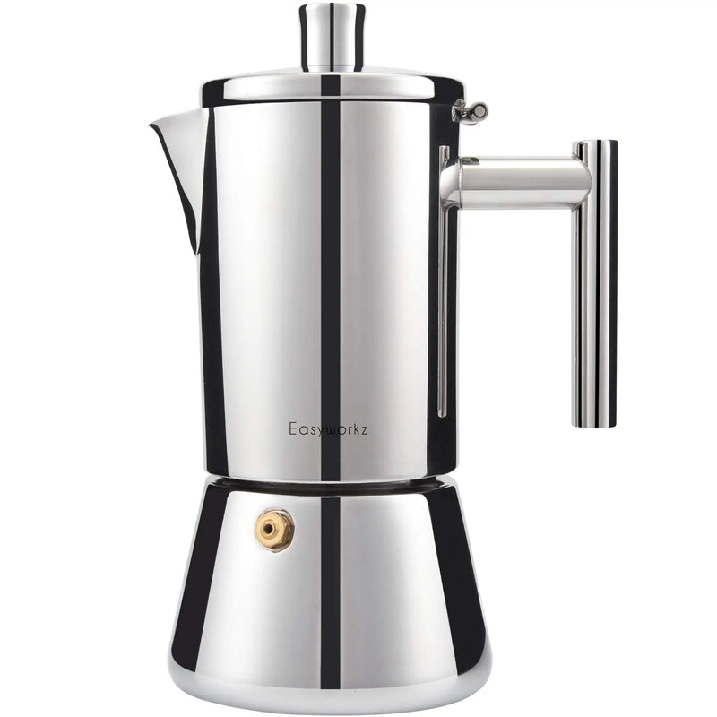stainless steel stovetop espresso maker - MRSLM