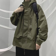 men's long-sleeve polyester jacket, view 3 - MRSLM