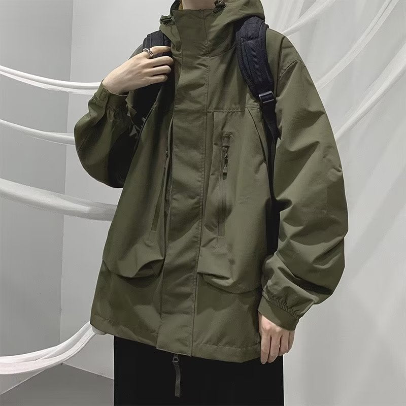 men's long-sleeve polyester jacket, view 3 - MRSLM
