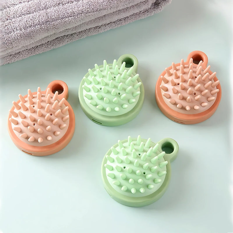 silicone scalp massaging shampoo brush, view 8 - MRSLM
