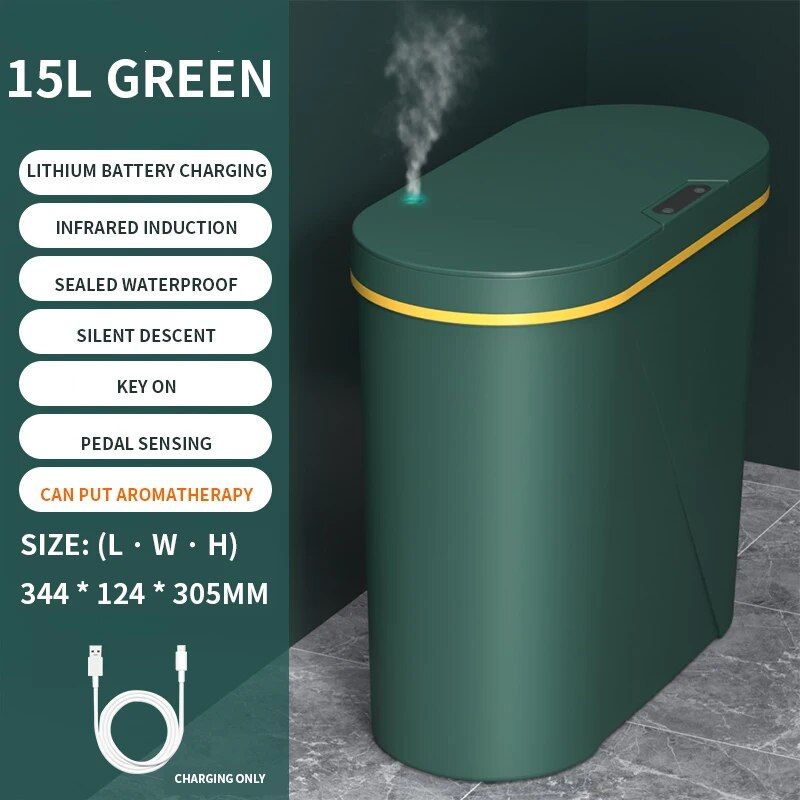 15L Aromatherapy Sensor Trash Can