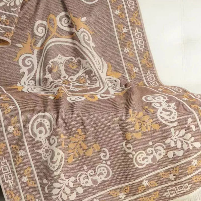 boho bath towel, view 7 - MRSLM
