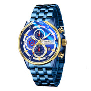 men's stainless steel sports watch, view 2 - MRSLM