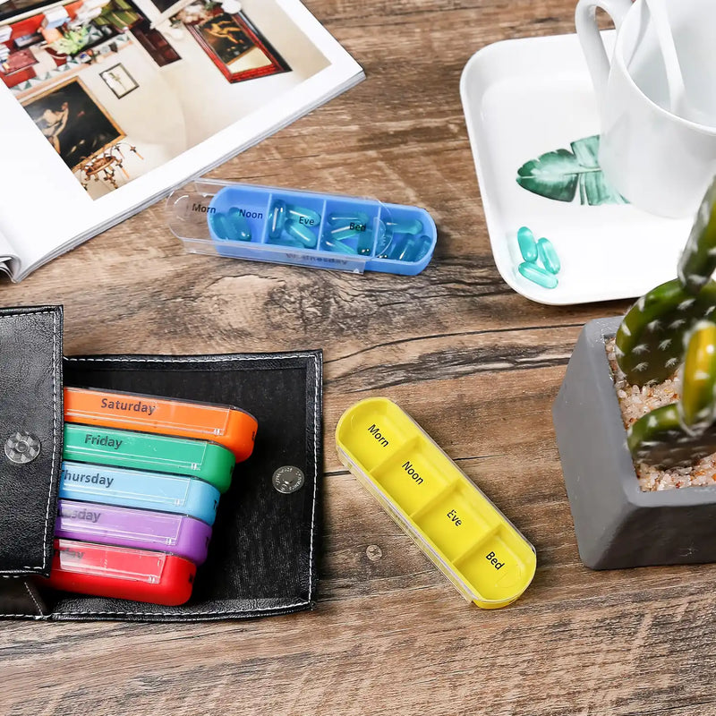 travel pill organizer, view 6 - MRSLM