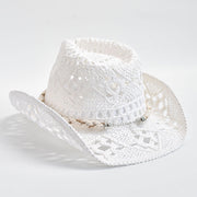 hand woven straw hat for women, view 8 - MRSLM