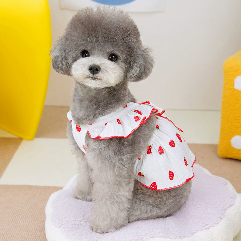 cute summer dog dress, view 7 - MRSLM
