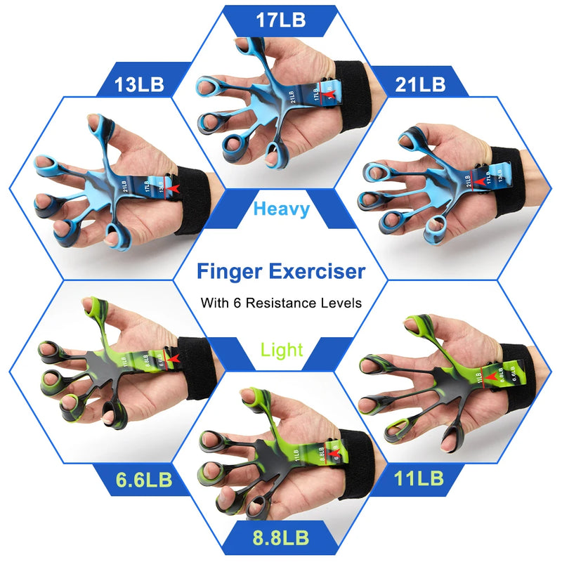 finger gripper exerciser, view 4 - MRSLM