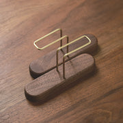 wooden tissue and napkin holder, view 5 - MRSLM