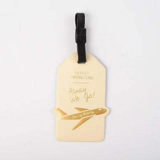 portable PU leather luggage tag, view 7 - MRSLM