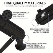 padded ankle strap for cable machines, view 4 - MRSLM