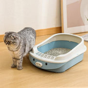 oversized semi-enclosed cat litter box - MRSLM