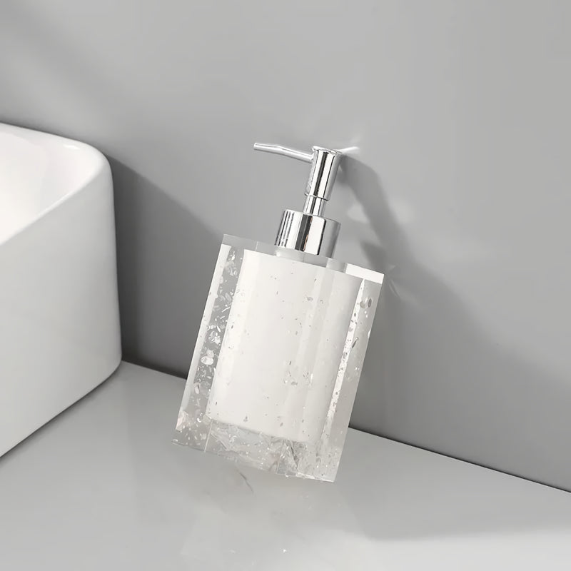elegant soap dispenser for bathroom, view 4 - MRSLM