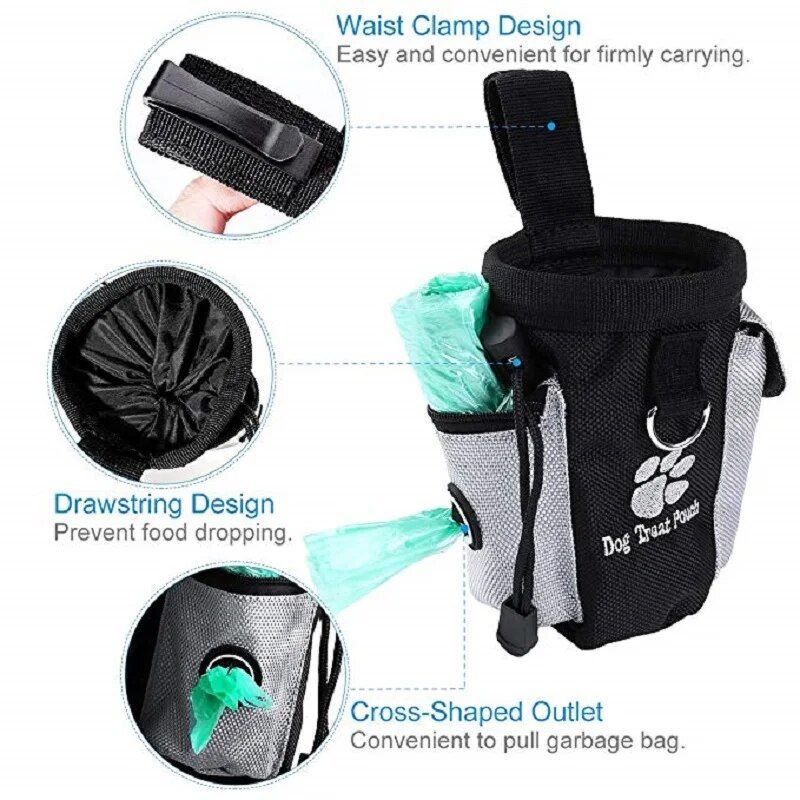 dog training treat pouch, view 5 - MRSLM