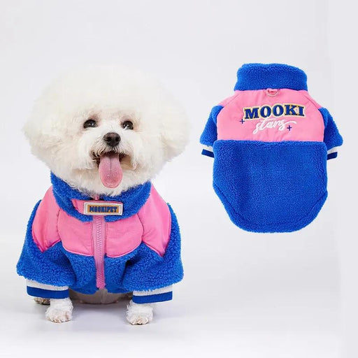 thick fleece dog jacket - MRSLM