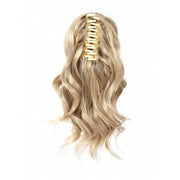 12-inch wavy claw clip ponytail extension, view 6 - MRSLM