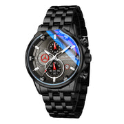 men's stainless steel sports watch, view 5 - MRSLM