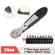 mini ratchet wrench screwdriver, view 3 - MRSLM
