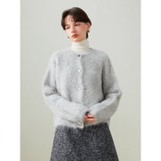 alpaca blend cardigan, view 7 - MRSLM